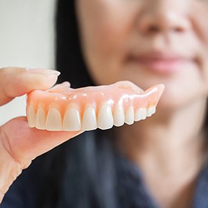 Caring for removable dentures is easy, but important